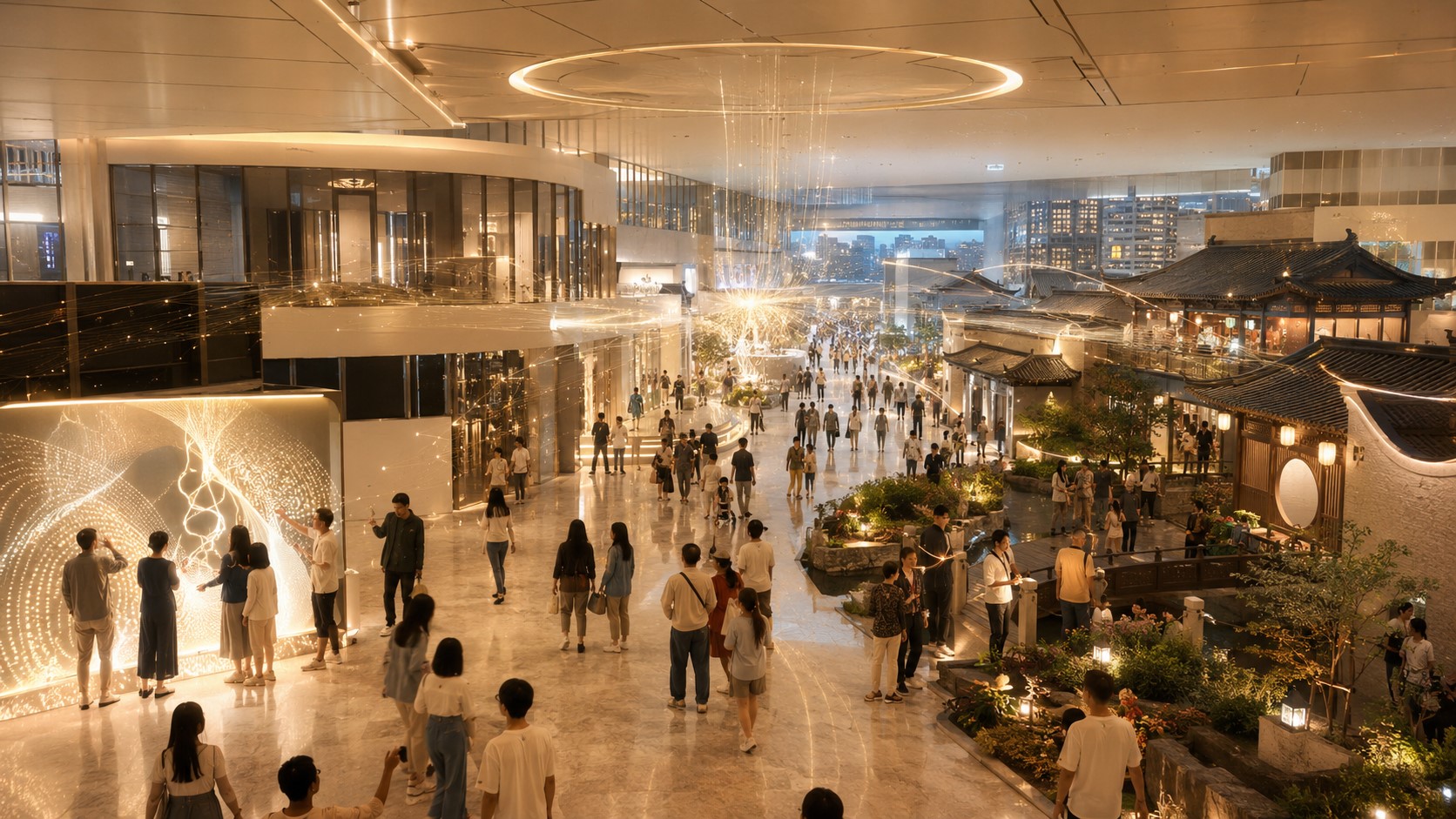 AI 与商业空间融合场景