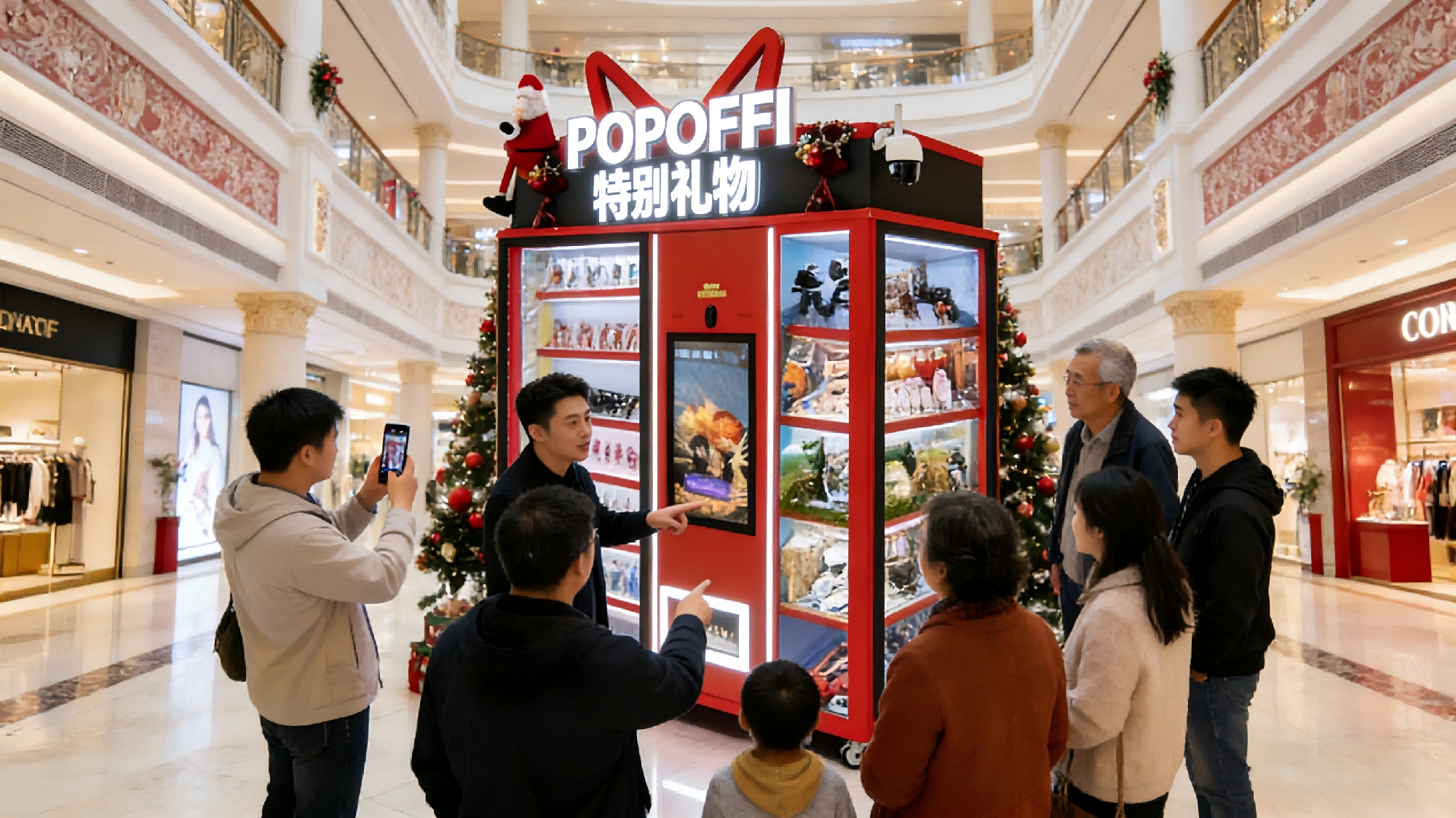POPOFIFI 商场互动现场