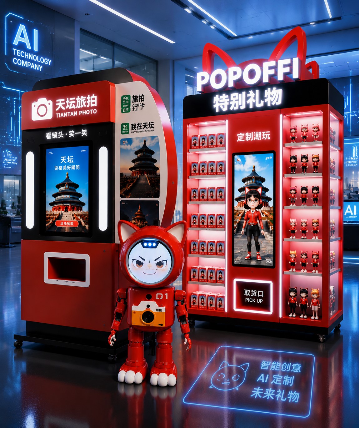 AI 终端在文旅与商业场景中的落地展示