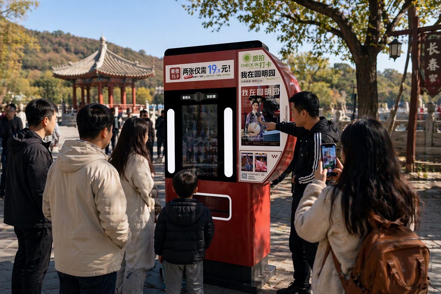 云裳一刻旅拍机景区落地案例